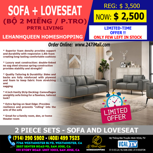 Bo Sofa PORTER (Pietro) Sofa + Love seat