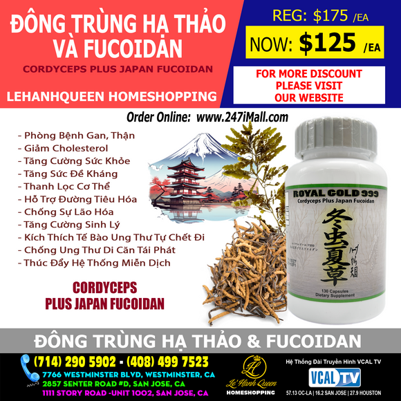 đông trùng hạ thảo & Fucoidan