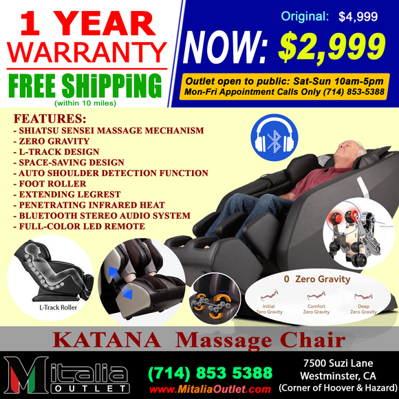 KATANA 7000 Massage Chair