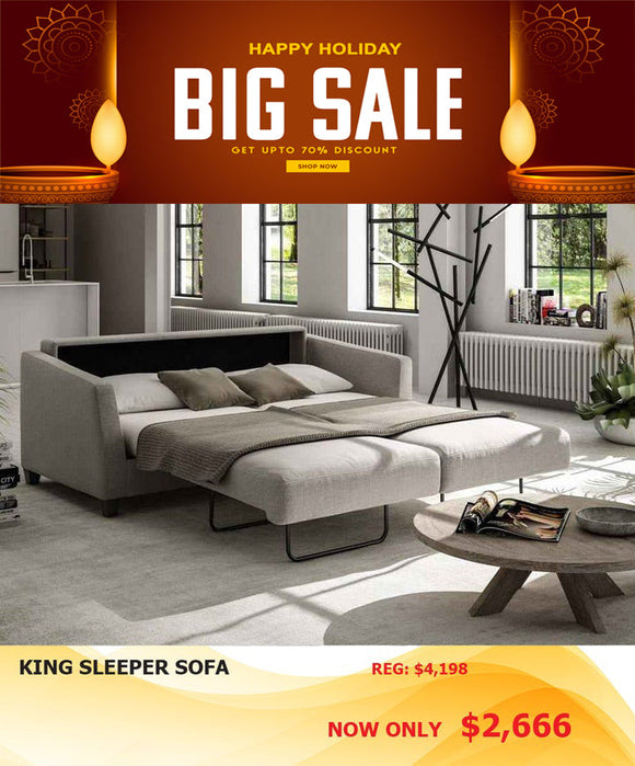 MONIKA KING Sleeper Sofa