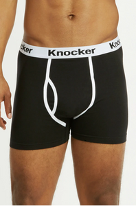 KNOCKER MEN 'S COTTON SPANDEX BOXER BRIEFS for set of 2 (Quần lót cho nam giới - 2 cái một bộ