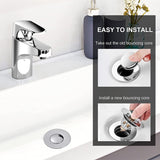 Stainless Steel Anti Clogging Drain Stopper (Nắp Chặn Lỗ Thoát Nước)