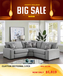 Clayton Sectional(3 Pcs)