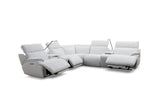 Luxury Italian Leather Sectional with Power Recliners