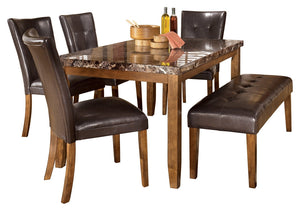 Lacey Signature Design 6-Piece Dining Room Package