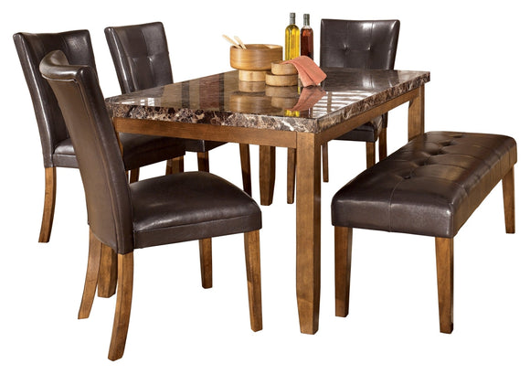 Lacey Signature Design 6-Piece Dining Room Package