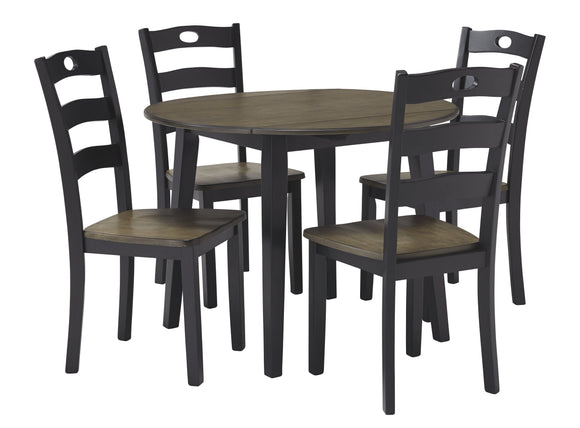 Froshburg Signature Design 5-Piece Dining Room Package