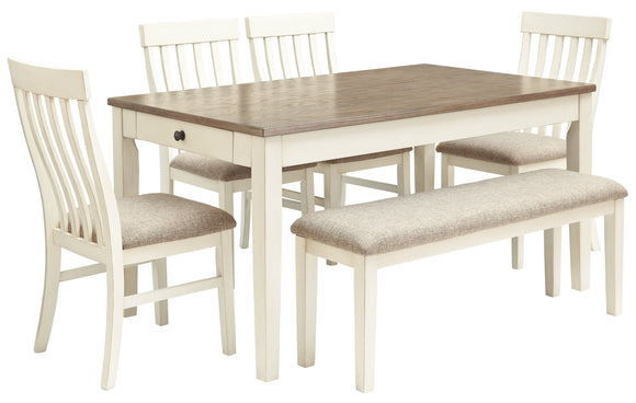 Bardilyn Benchcraft 6-Piece Dining Room Package