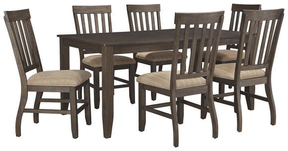 Dresbar Signature Design 7-Piece Dining Room Package