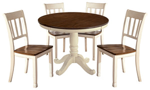 Whitesburg Signature Design 5-Piece Dining Room Package