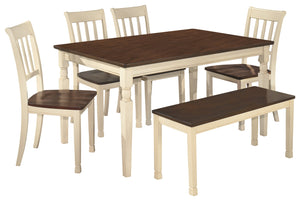 Whitesburg Signature Design 6-Piece Dining Room Package