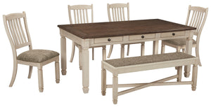 Bolanburg Signature Design 6-Piece Dining Room Package