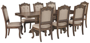 Charmond Signature Design 9-Piece Dining Room Package