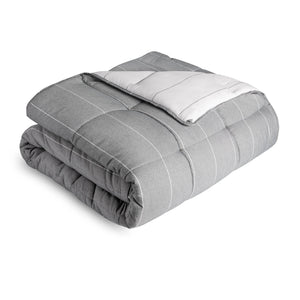 Chambray Comforter Set Twin Flint