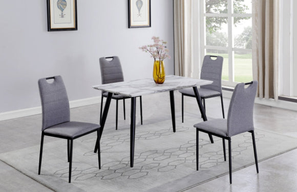 Hollychin AGLEH Dining Table Set 5PC