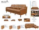 Luxury Italian Leather Sectional