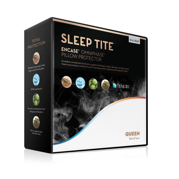 Encase® Omniphase® Pillow Protector Queen Pillow Protector