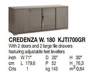 Add Credenza 71" Tivoli (+$1245)